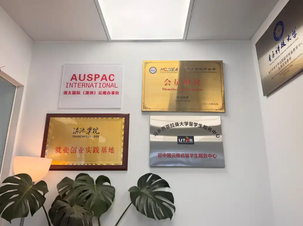 云南有邻留学办公环境